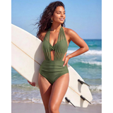 Marie | 2-v-1 vysoce pasovaný bikini s kontrolou břicha