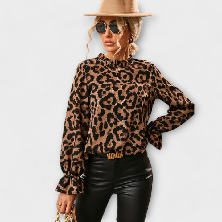 Amálie | Halenka s leopardím vzorem