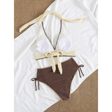 Adéla | Boho bikiny s vysokým pasem