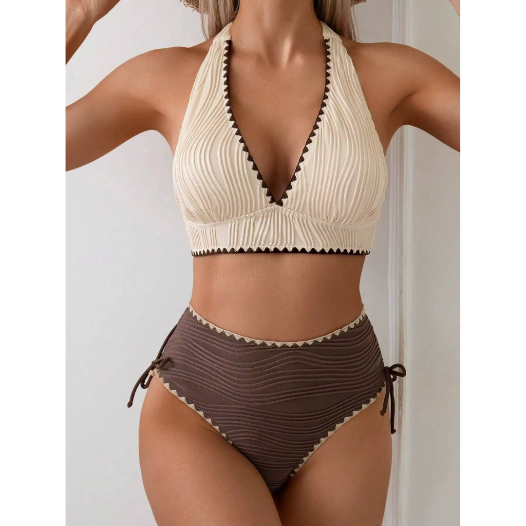 Adéla | Boho bikiny s vysokým pasem