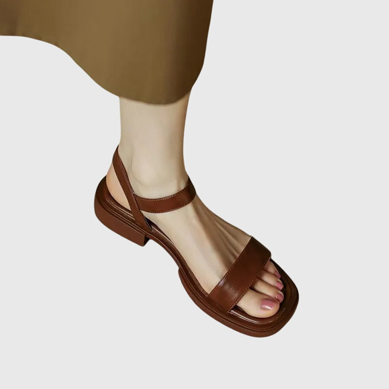 Růžena | Ortézní kožené sandály