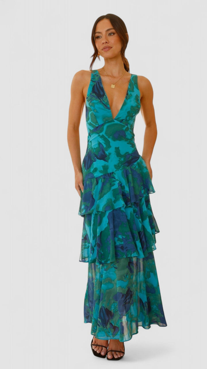 LAURA | Elegantní Maxi šaty na léto