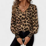 Amálie | Stylová leopardí blůza