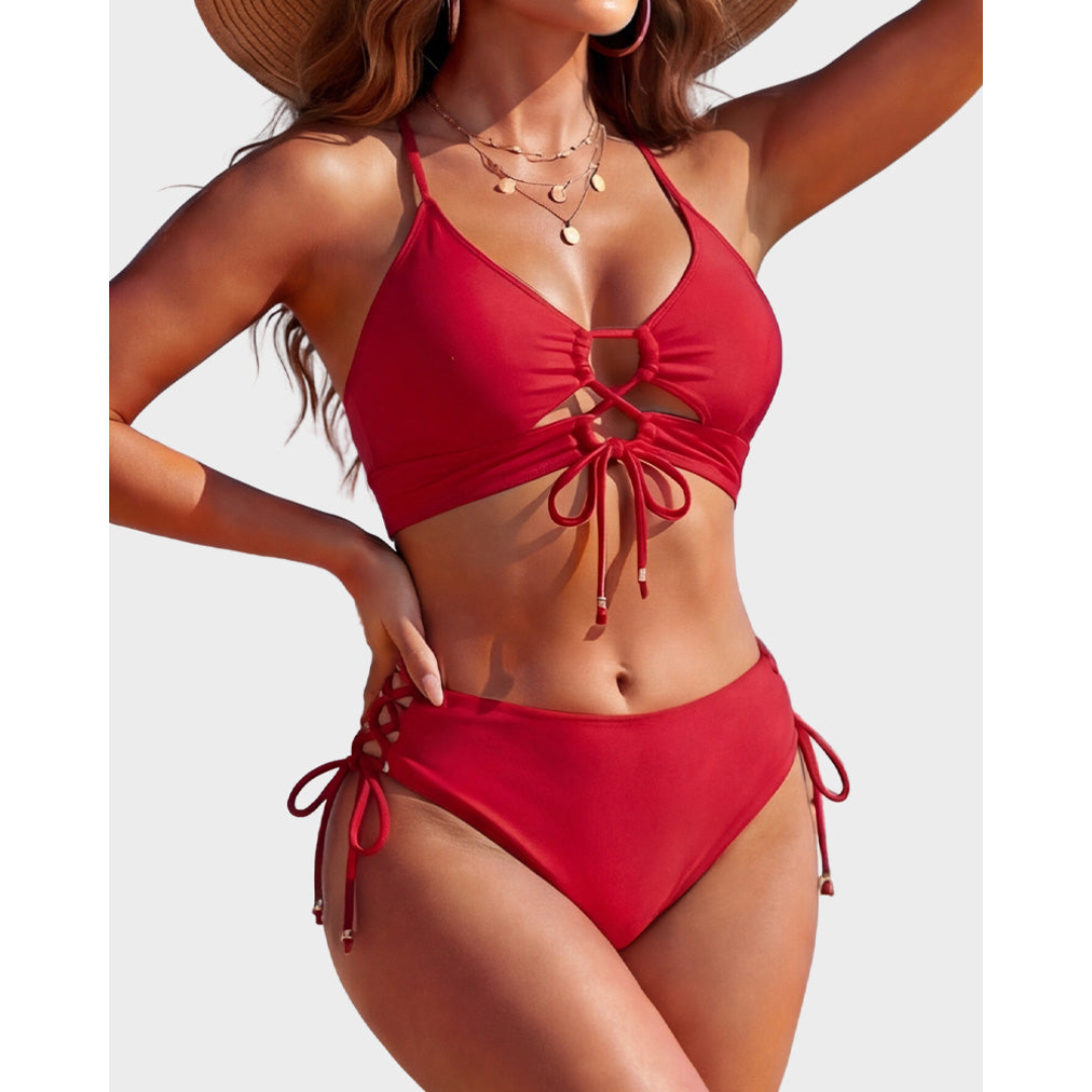 Milena | Halter Bikini s Vázáním