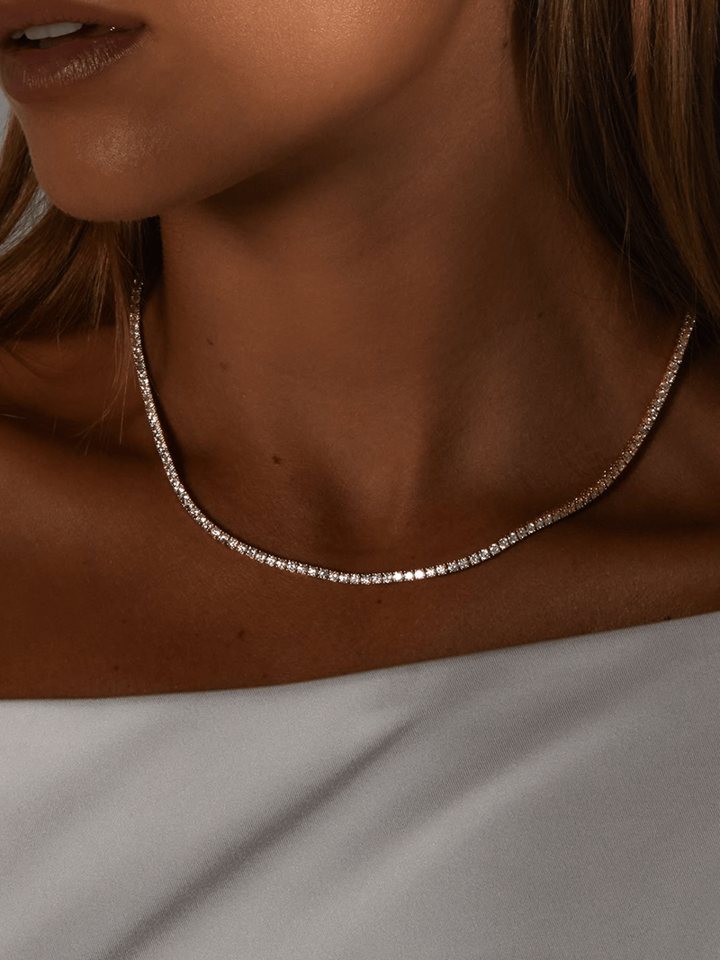 Růžena | Elegantní náhrdelník Rivière