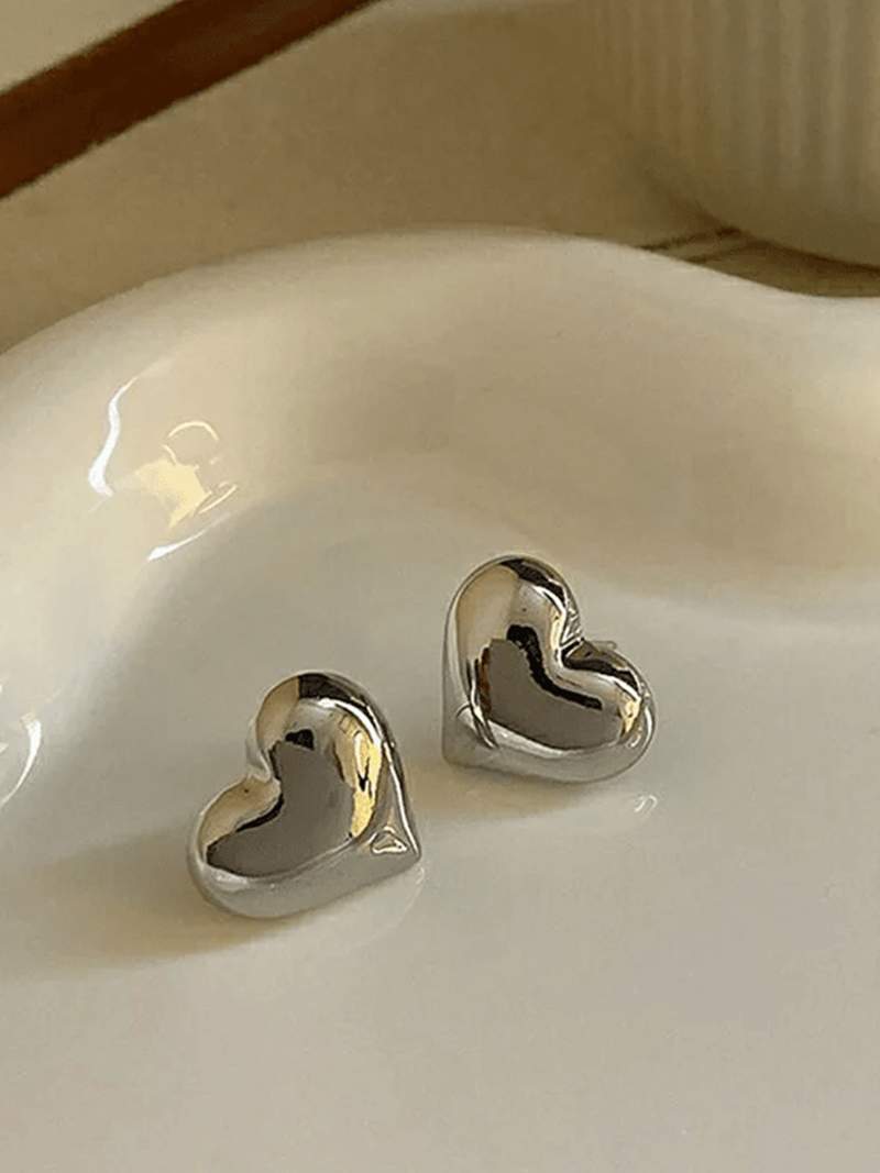 Adéla | Náušnice ve tvaru srdce