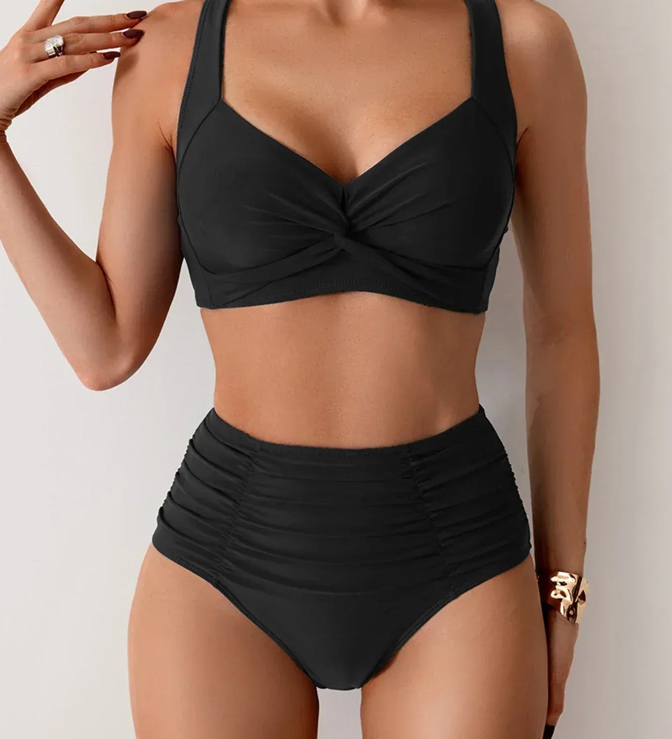 Adéla | Korekční Bikini s Vysokým Pasem