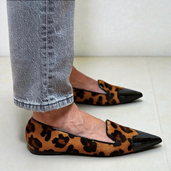 Adéla | Elegantní baleríny se zvířecím vzorem