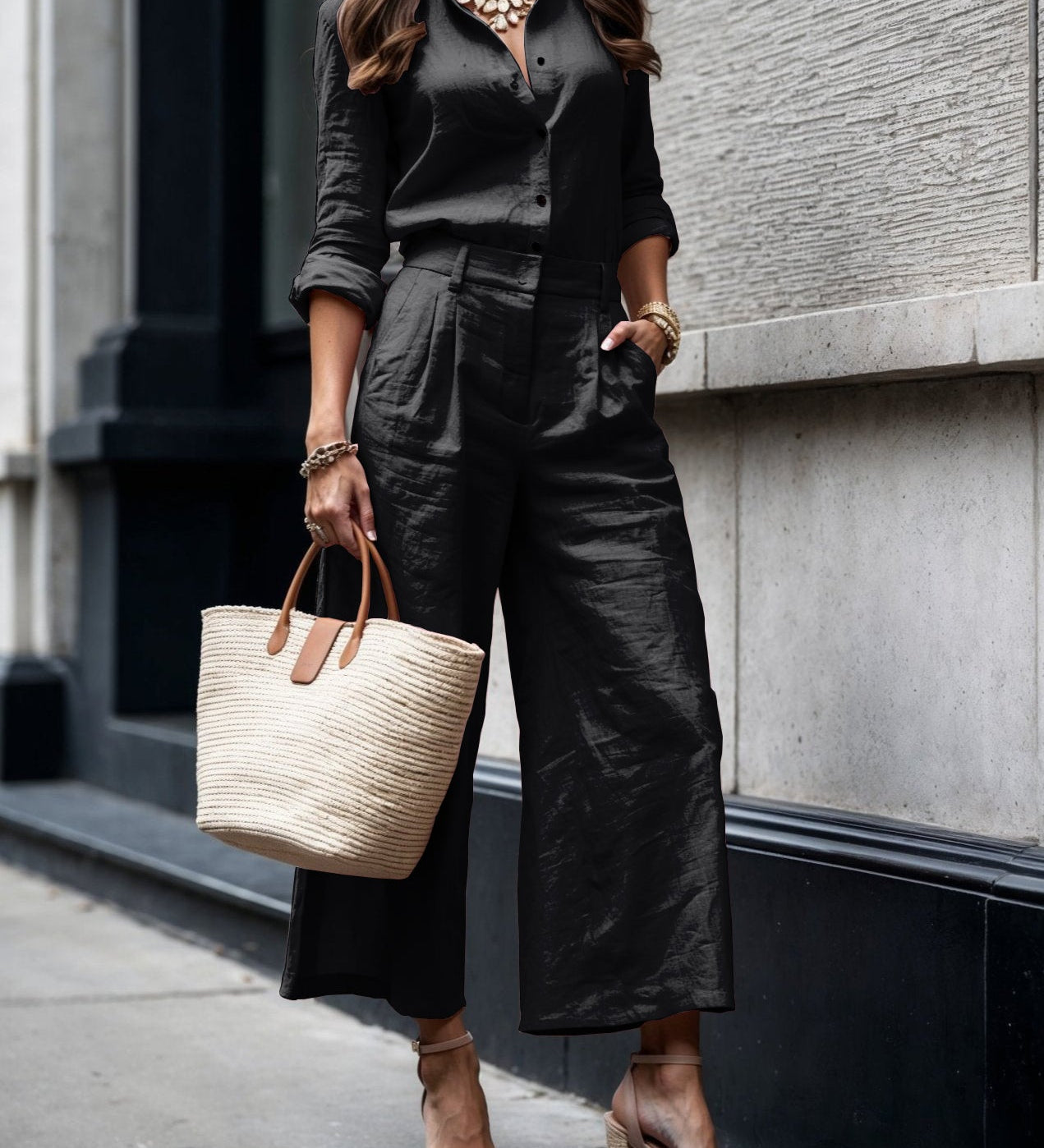 Viktorie | Stylový casual outfit v růžové barvě