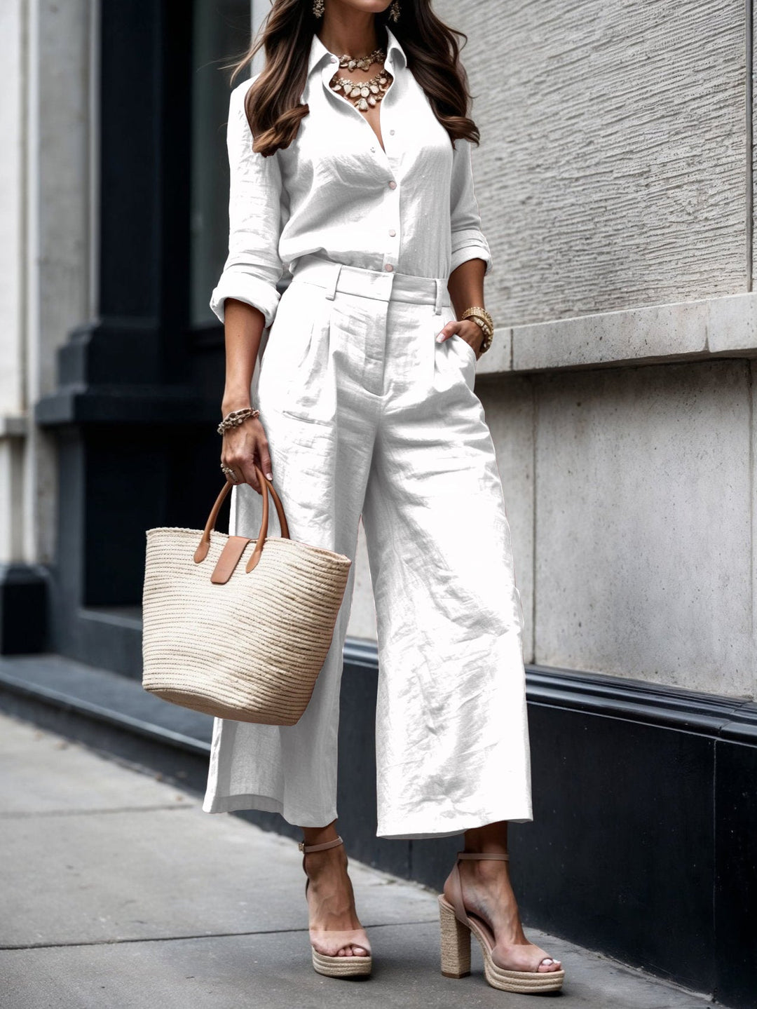 Viktorie | Stylový casual outfit v růžové barvě