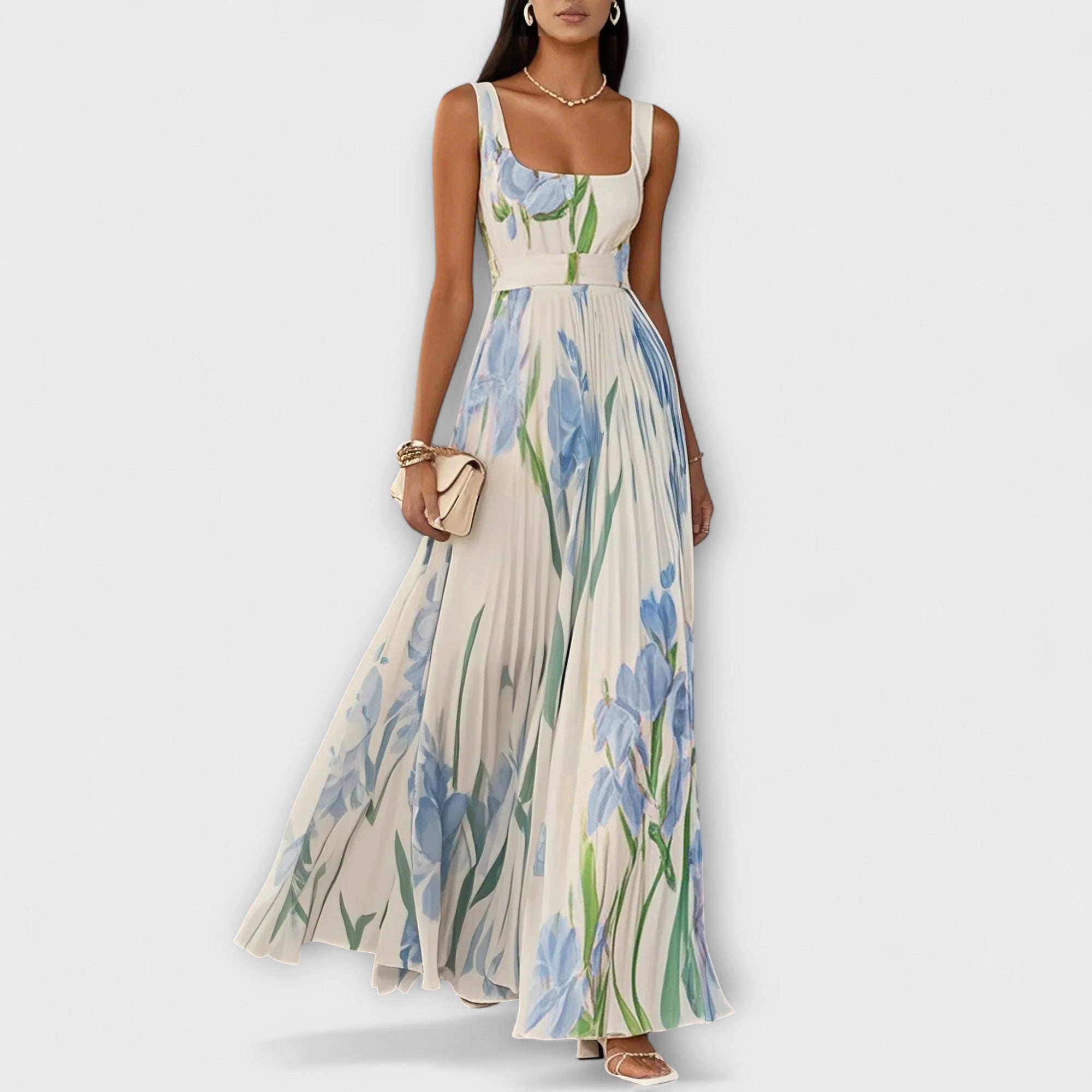 ELIŠKA | Maxi šaty z chiffon
