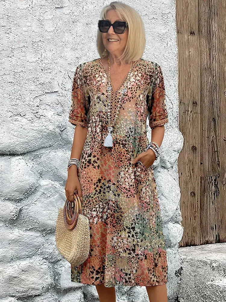 Laura | Elegantní midi šaty