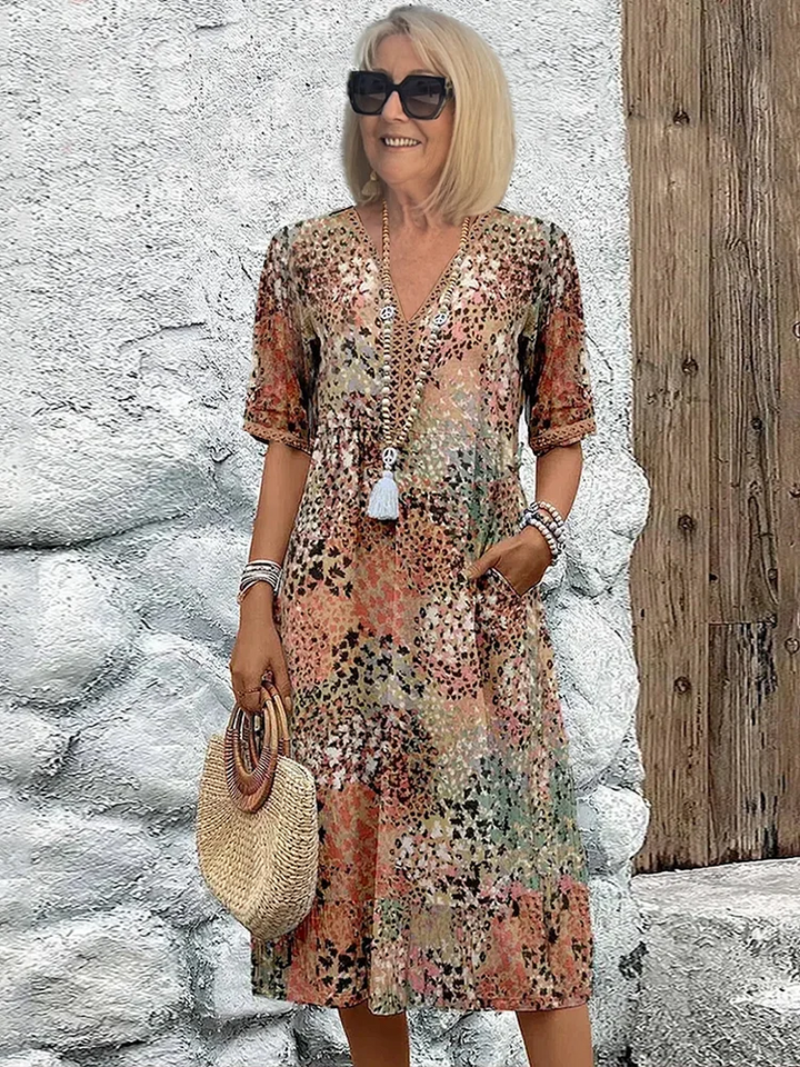 Laura | Elegantní midi šaty