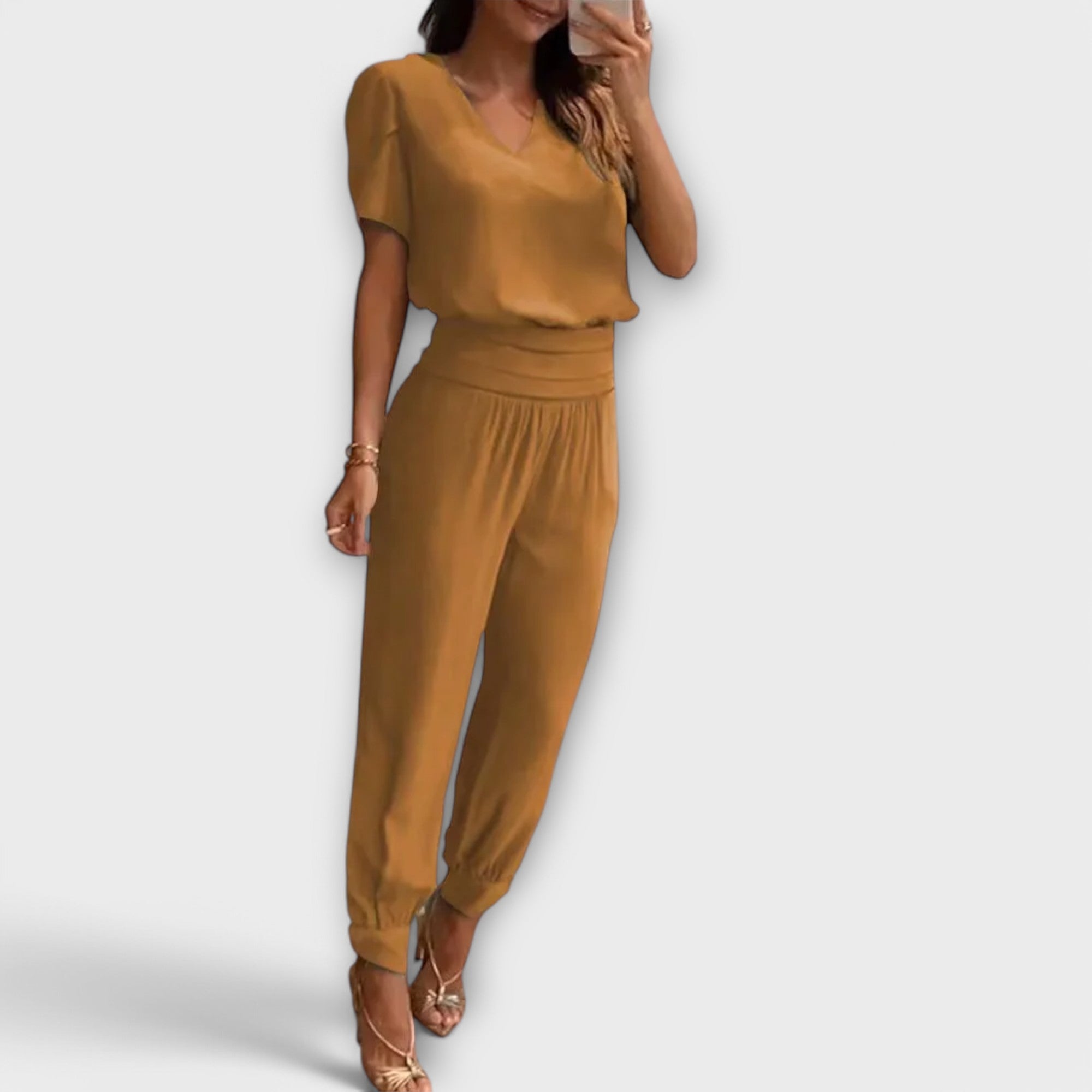Růžena | Elegantní souprava topu a kalhot
