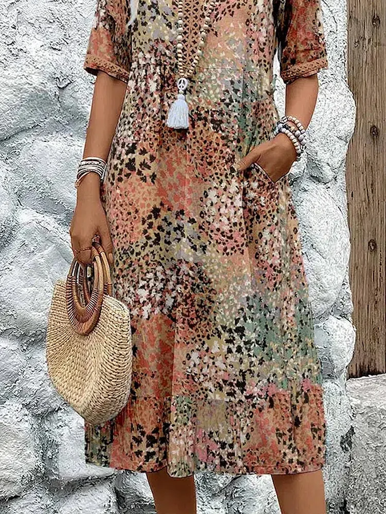 Laura | Elegantní midi šaty