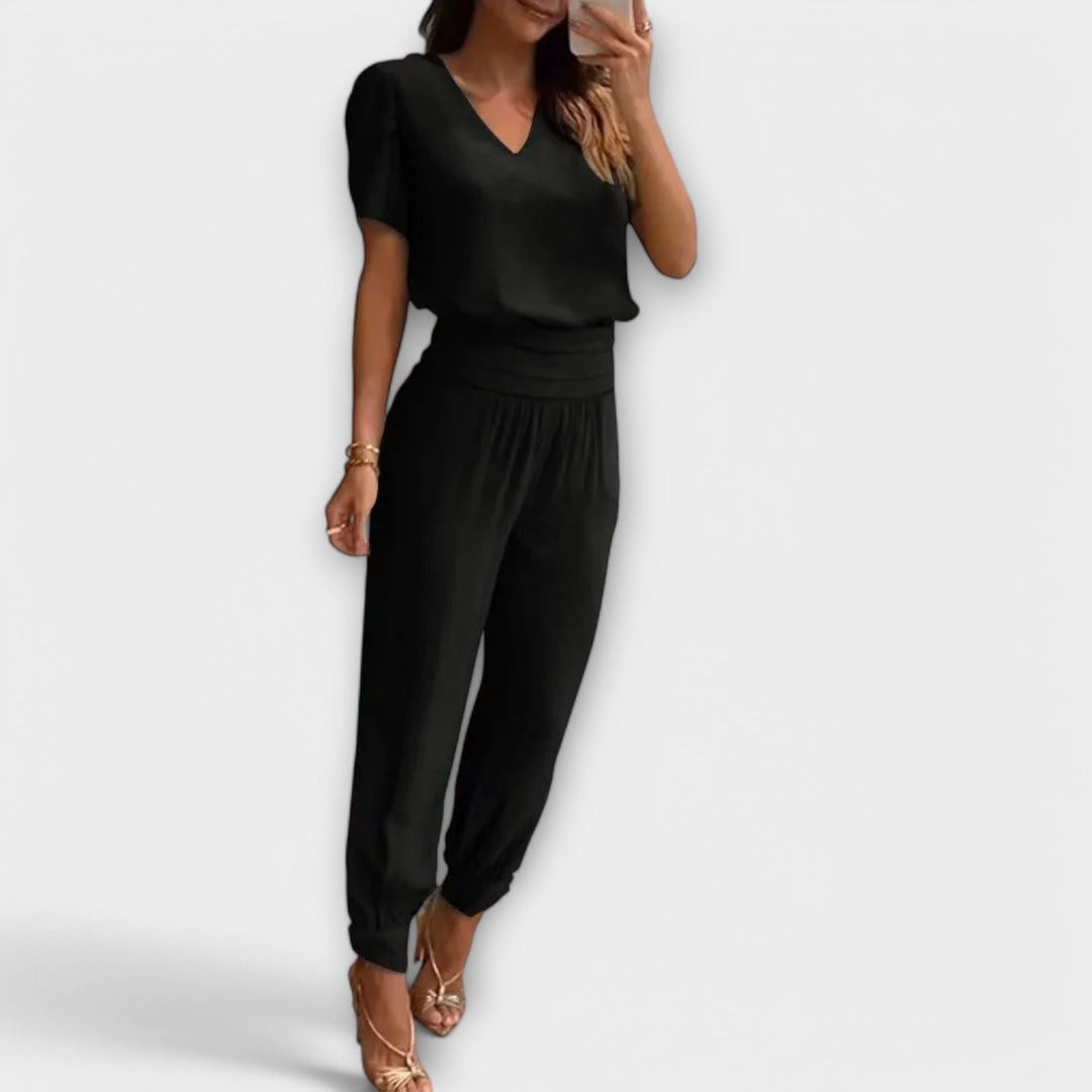 Růžena | Elegantní souprava topu a kalhot