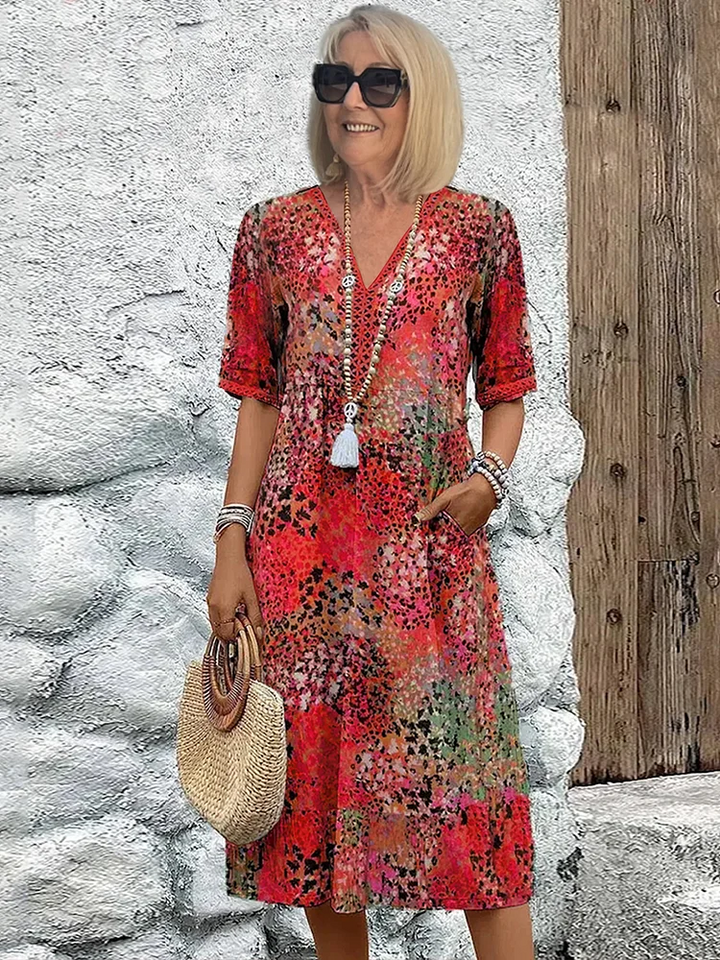 Laura | Elegantní midi šaty