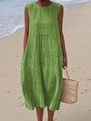 NELA | Bezramenné bavlněné šaty