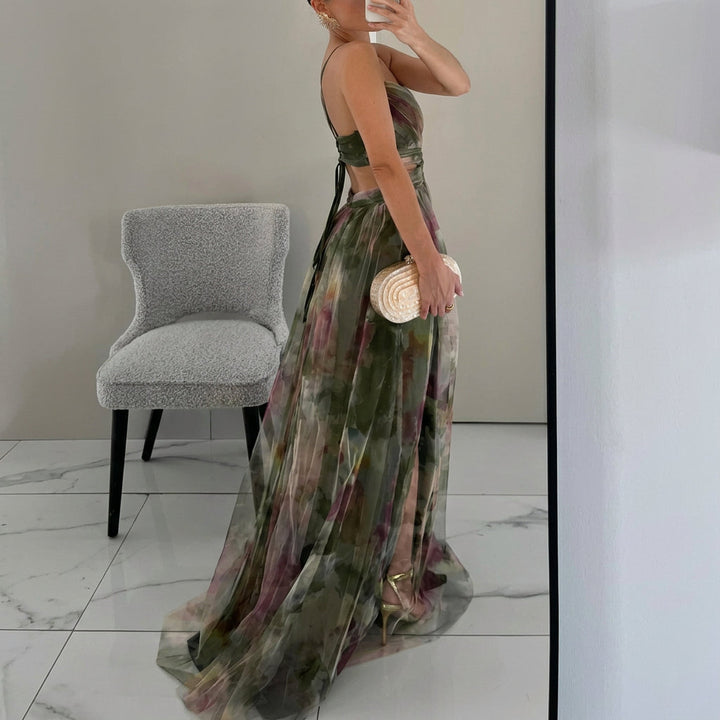 TEREZA | Maxi šaty s květinovým vzorem
