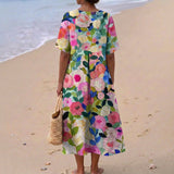 NELA | Květnové šaty ve vodních barvách