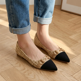Růžena | Baleríny z tkaniny tweed