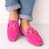 Magdaléna | šikové loafers s dorazem zlata